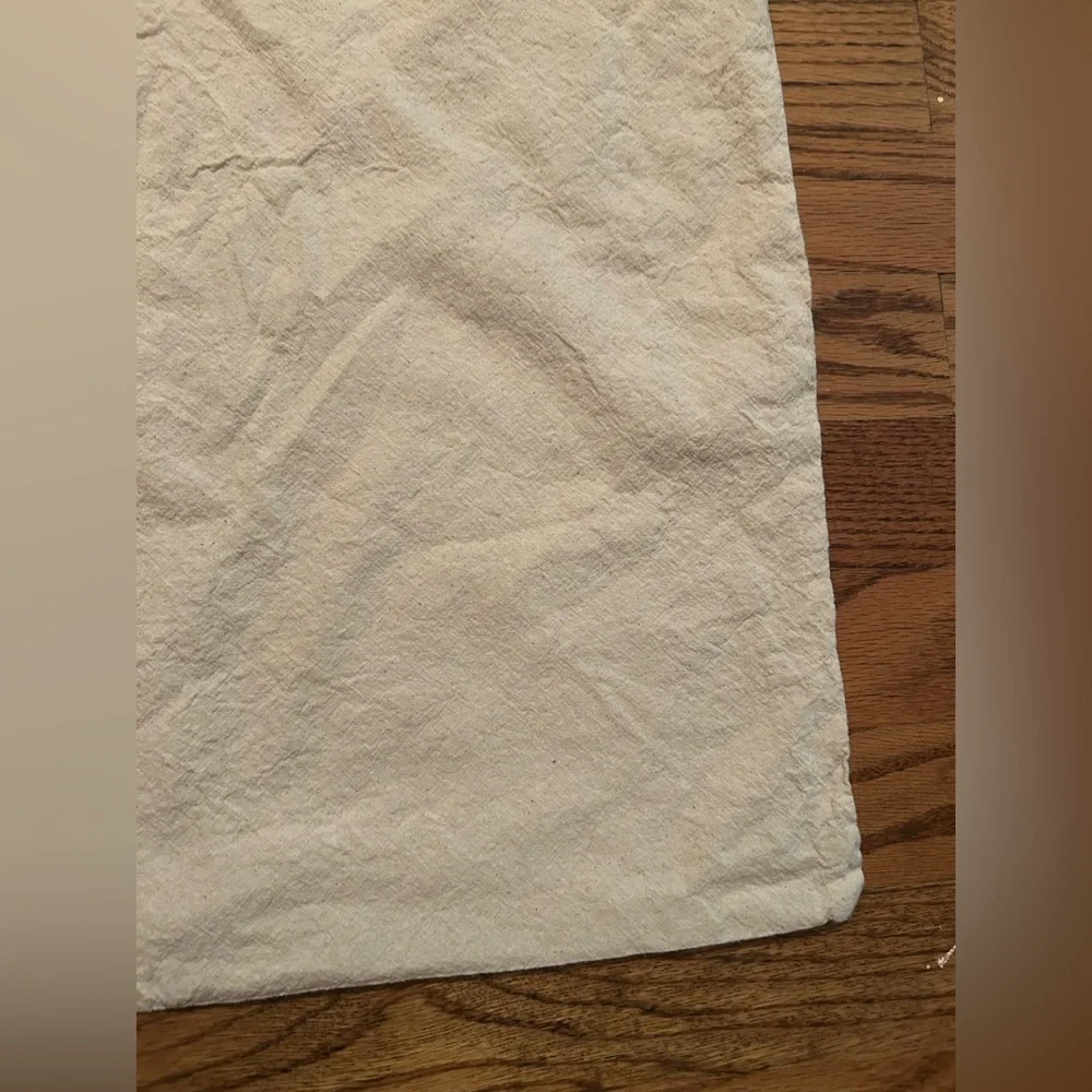 Tory Burch Cream Dust Bag W/ Drawstring - Perfect for Bags & Shoes